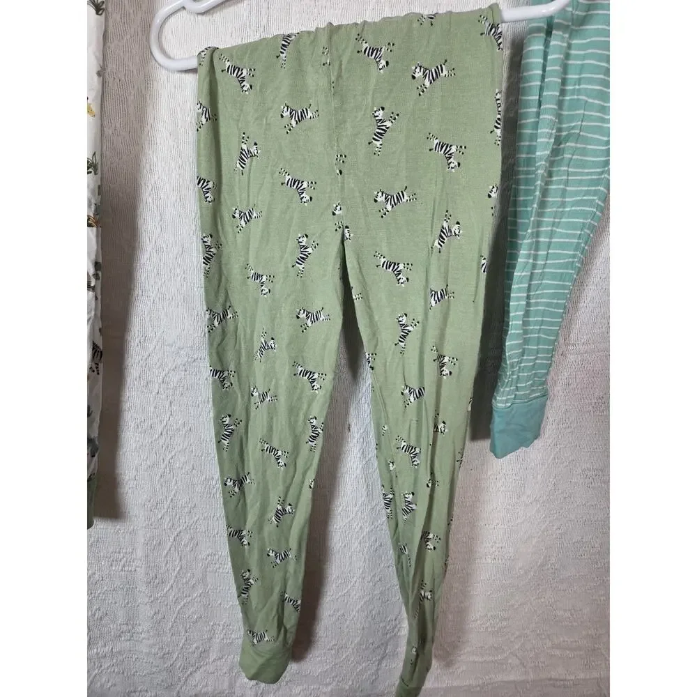 Little Me Bamboo Blend Soft Cozy Pajama Bottoms Lot Of 3 Size 4T‎